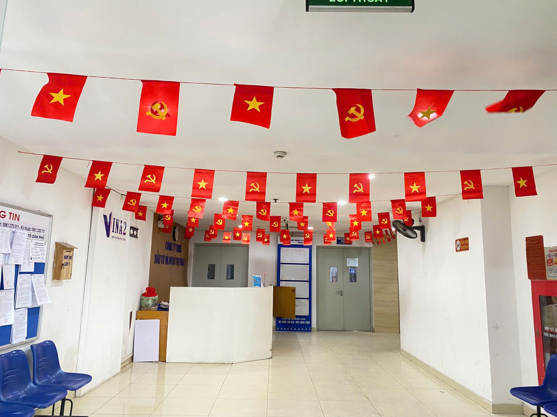 KHÔNG KHÍ QUỐC KHÁNH 2/9 RỘN RÀNG TẠI TÒA C & D – KHU ĐÔ THỊ KIM VĂN KIM LŨ